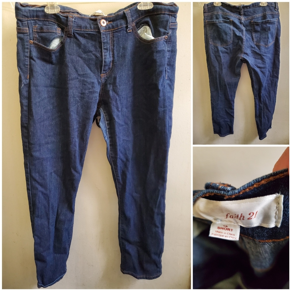 Faith 21 Jean's size 16
